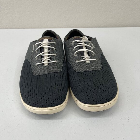 Olukai Nohea Moku Gray Mesh No Tie Boat Shoes w Drop In Heel 10283-6C6C Mens 10 main image 7